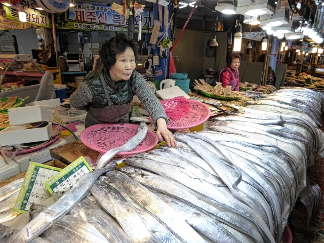 Dongmun Fish Market, Jeju City