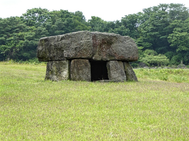 Dolmen - stone tomb - from Western Jeju, possibly 1st century AD