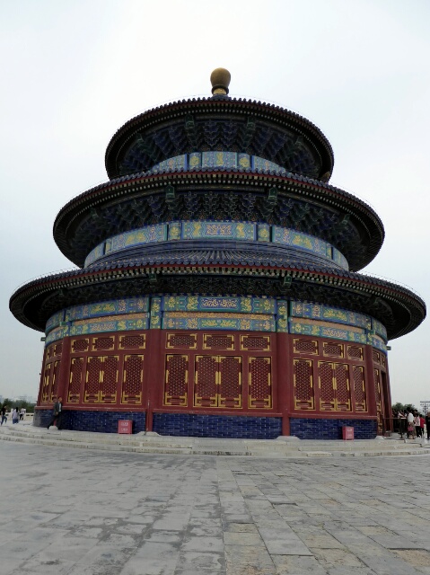 Temple of Heaven built 1420 for the Emperors to pray for bumper crops