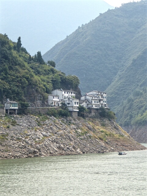 In winter, water will rise to the level of this village