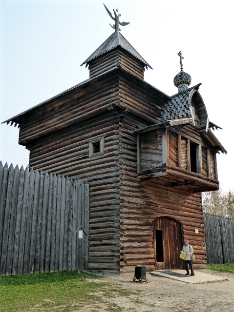 Cossack Fort, reconstructed at Talzy near Lake Baikal