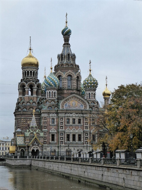 Church of the Spilled Blood - Tzar Alexander II was fatally wounded here