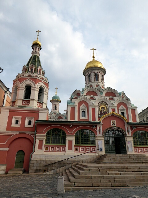 Kazan Cathedral on Red Square, consecrated 1636