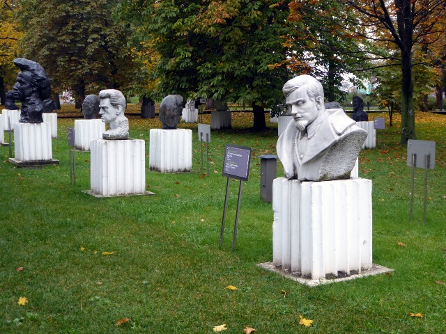 Sculpture Park of "Fallen Heroes" ie the disgraced