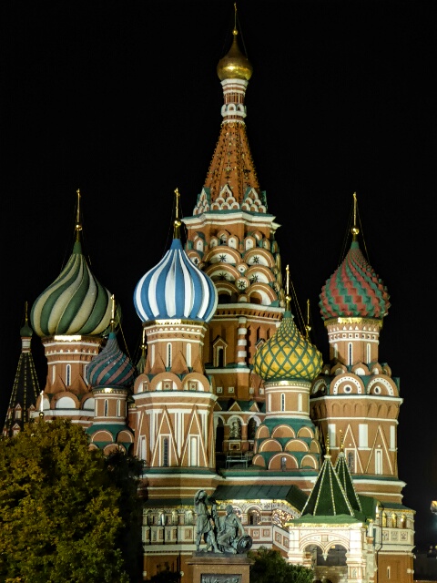 St Basil's Cathedral, like no other - built by Tzar Ivan the Terrible in 1561
