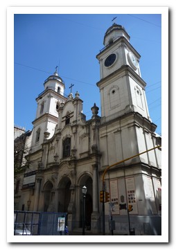One of the Churches in the centre of Buenos Aires
