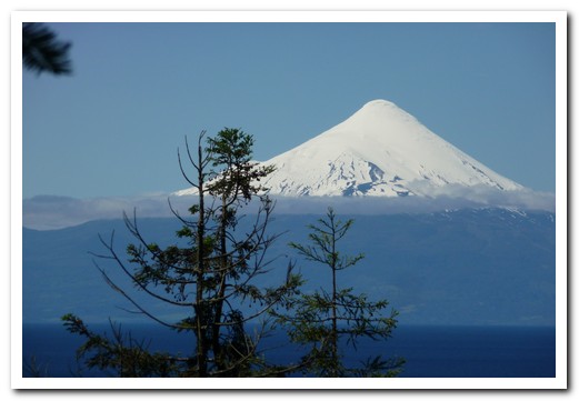 Back at Puerto Varas - Volcan Osorno on a better day