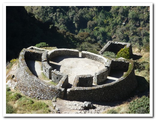 Runkuraqay Inca Site (in the shape of the Inca knife)