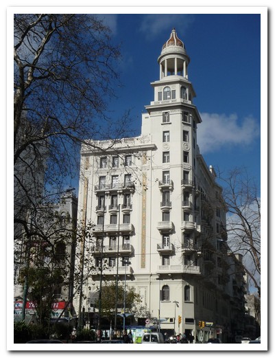 Building in the center of Montevideo