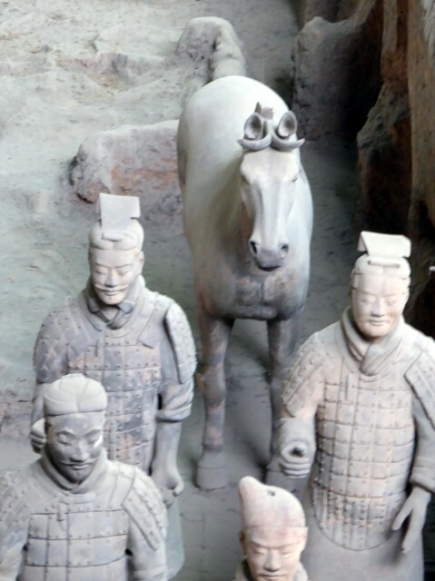 Warriors with horse