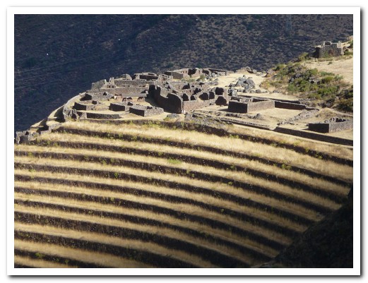Písac and its terraces